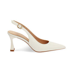 Zapato de sal&oacute;n crema tac&oacute;n 7,5 cm, Zapatos, 272141101VEPANN035, 001 preview