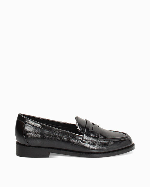 Mocassini neri eleganti, BLACK