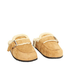 Sabot camel in microfibra, Primadonna, 24LT76301MFCAME035, 002a