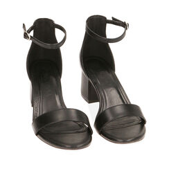 Sandales à talons noires, Primadonna, 232770301EPNERO036, 002a