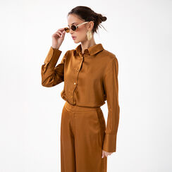 Camisa &oacute;xido con detalles refinados, Primadonna, 27C924429TSRUGGM, 002a