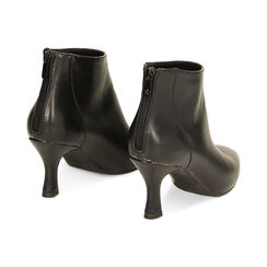 Tronchetti donna neri, tacco 7 cm, Primadonna, 253037036EPNERO036, 004 preview