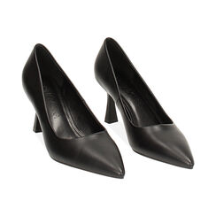 Décolleté nere, tacco 7,5 cm, Primadonna, 244909201EPNERO036, 002 preview