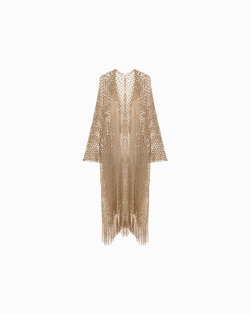 ABBIGLIAMENTO PONCHO TESSUTO OROG, GOLD