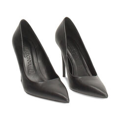 D&eacute;collet&eacute; nere da donna con tacco di 10 cm, Primadonna, 262130616EPNERO037, 003 preview