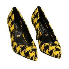 Décolleté nero/giallo pied-de-poule, Special Price, 182162811TSNEGI037, 002a
