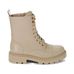 Anfibi da donna color panna, Primadonna, 220610909EPPANN035, 001 preview