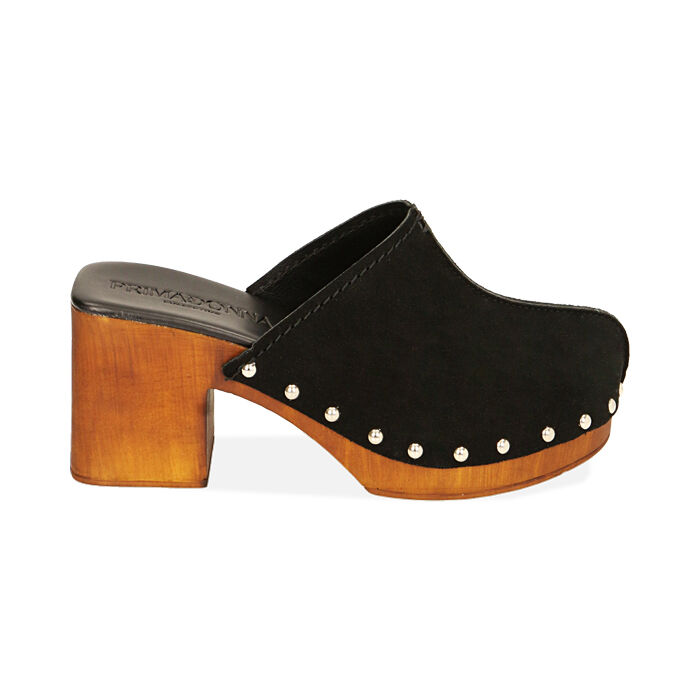 Scarpe zoccoli con tacco top