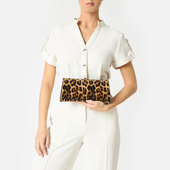 Pochette donna leopard in vernice, Primadonna, 255126220VELEOPUNI, 002a