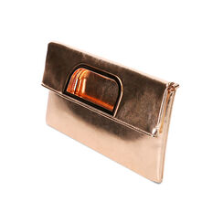 Pochette rosa oro laminato, Primadonna, 215108714LMRAORUNI, 002 preview