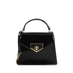 Mini bag nera con tracolla removibile, Borse, 275126728VENEROUNI, 001a