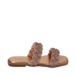 WOMEN SHOES FLAT LAMINATED RAOR, Primadonna, 214905062LMRAOR035, 001a