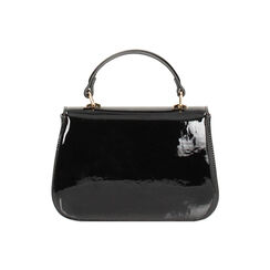 BORSA MINI BAG SINTETICO VERNICE NERO, Primadonna, 235124677VENEROUNI, 003 preview