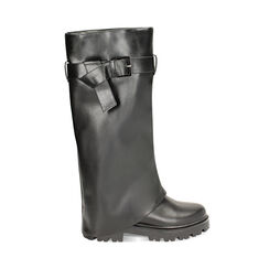 Botte biker noire haute, Primadonna, 244954361EPNERO035, 001a