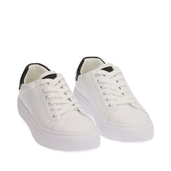 Sneakers bianco/nere, SPECIAL SALES, 172621209EPBINE040, 002a