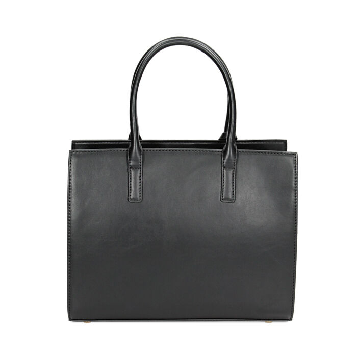 Borsa a mano nera con zip donna Primadonna Collection