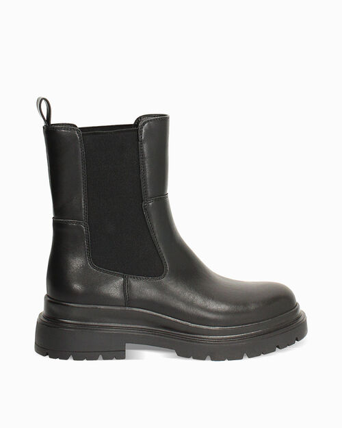 Bottes Beatles noires avec talon de 3,5 cm, BLACK
