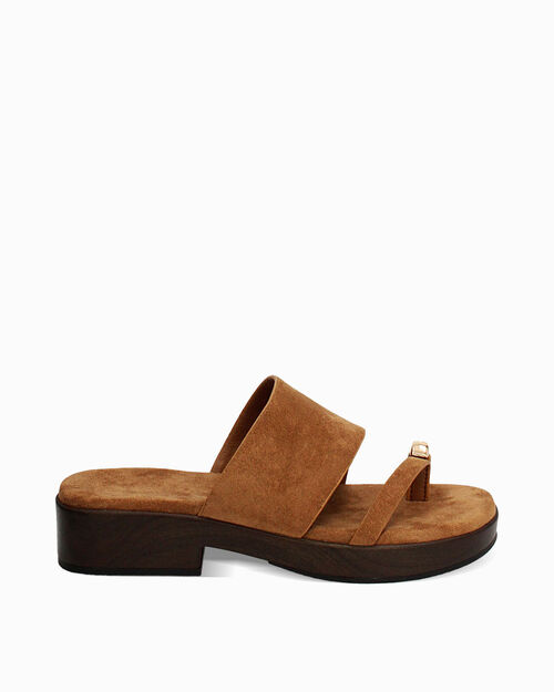 Zoccoli camel con fascino estivo, CAMEL