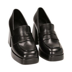 WOMEN SHOES MOCASSINS SYNTHETIC NERO, Primadonna, 224878101EPNERO037, 002 preview