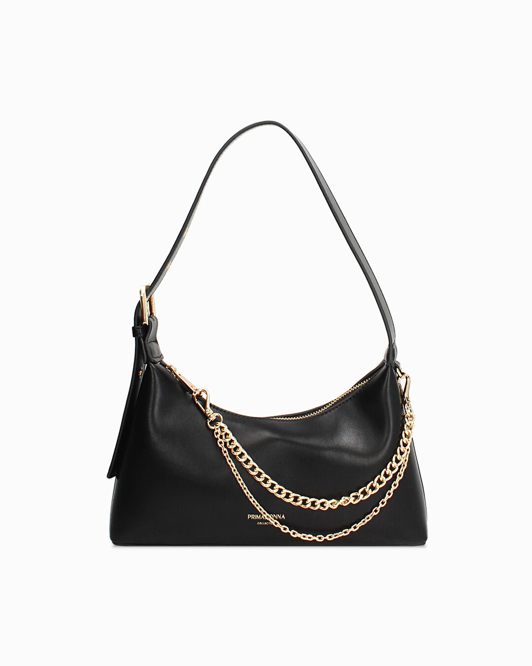 Mini bag nera con tracolla removibile