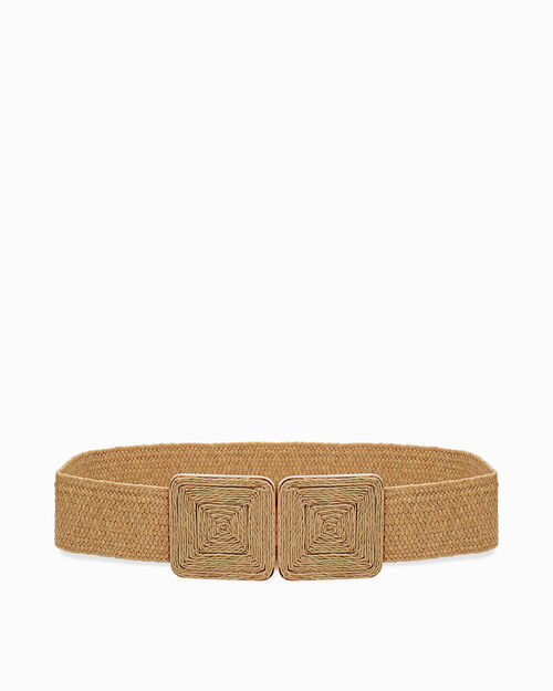 Cintura estiva beige, BEIGE
