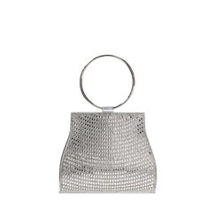 Mini bag argento con pietre, Primadonna, 275126454LPARGEUNI, 001a