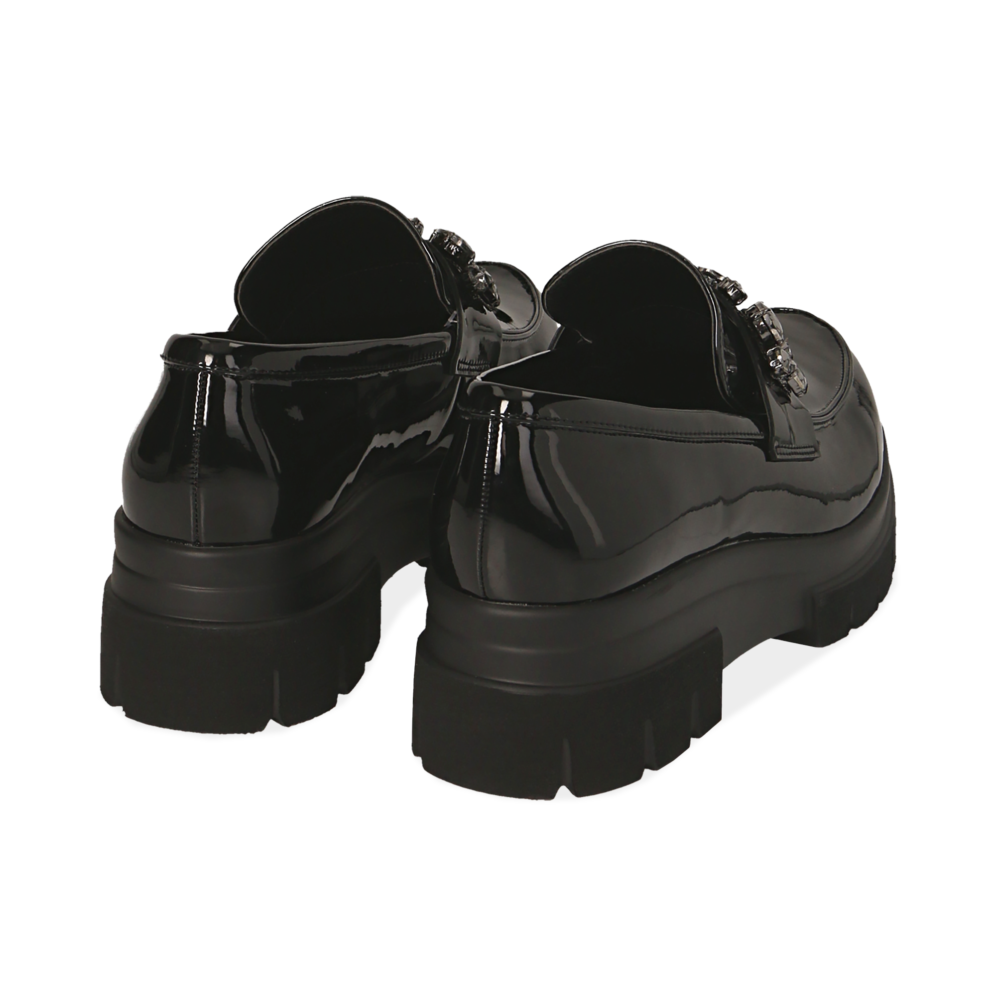 Mocassini neri in vernice | Primadonna Collection