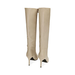 Stivali panna, tacco 8,5 cm , Primadonna, 203027701EPPANN035, 003 preview