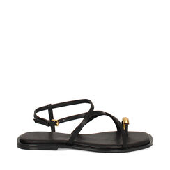 Sandali bassi donna neri, Primadonna, 25M742048EPNERO035, 001a