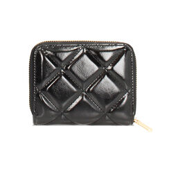 Portefeuille noir brillant avec détails raffinés, Primadonna, 265102407EUNEROUNI, 004 preview