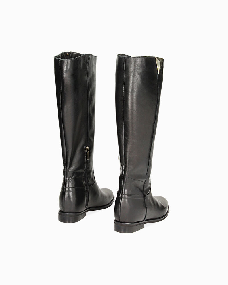 Stivali neri in pelle image number null