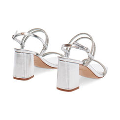 Sandalias de tac&oacute;n 7,5 cm en plata brillante, Primadonna, 274946322LPARGE035, 004 preview