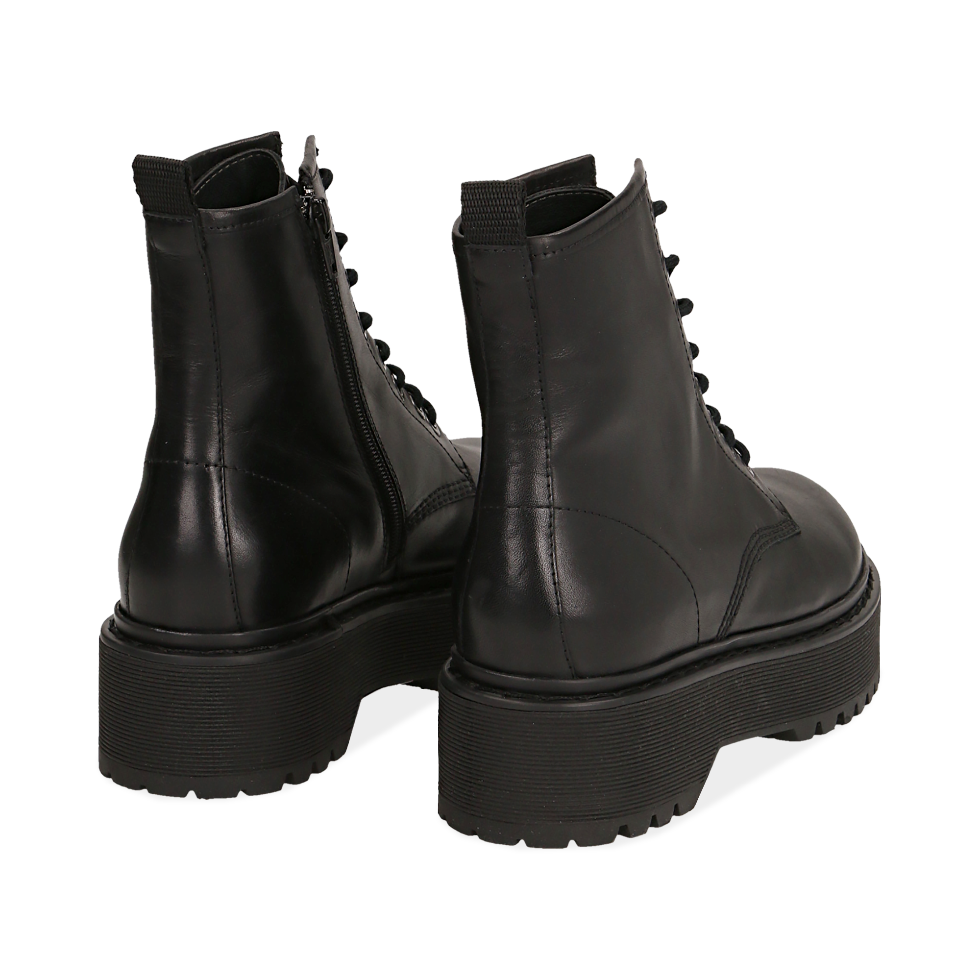 anfibi neri platform