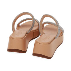 Ciabatte nude, zeppa 5,5 cm, Primadonna, 214958616EPNUDE035, 003 preview