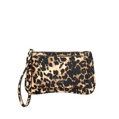 Portamonete donna leopardato in raso, Primadonna, 255126252RSLEOPUNI, 001a