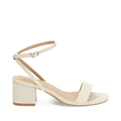 Sandale à talon femme beige moyen, Primadonna, 252770392EPPANN036, 001a