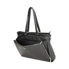 Borsa a spalla donna nera, Primadonna, 255700544EPNEROUNI, 006 preview