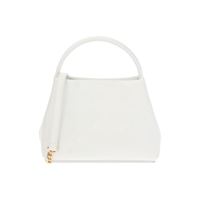 Mini bag donna bianca, Primadonna, 255126107EPBIANUNI