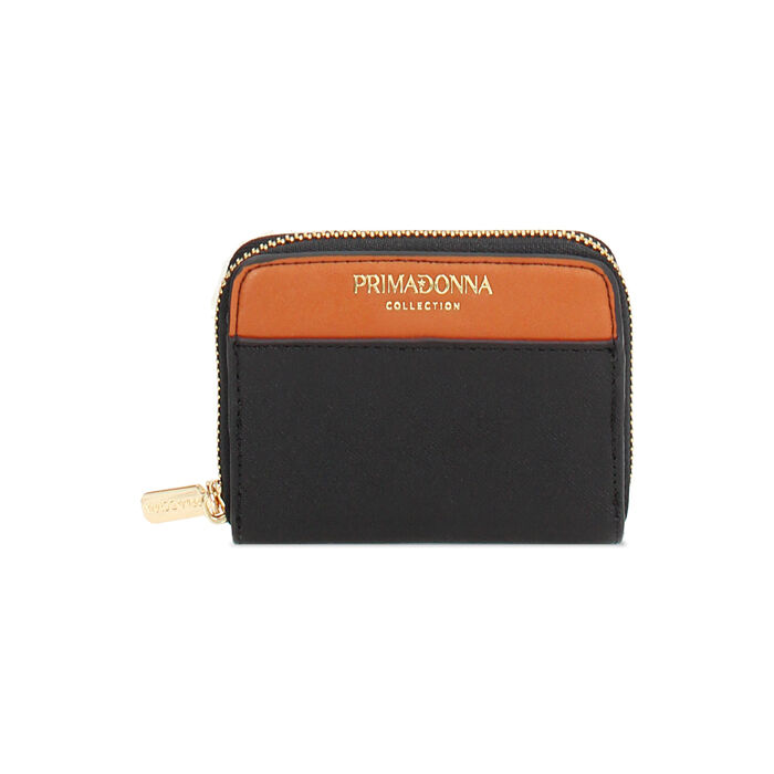 Portafoglio piccolo nero Primadonna Collection