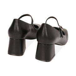 Décolleté nere cinturino, tacco 5,5 cm, Primadonna, 224981302EPNERO036, 003 preview