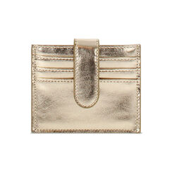 Portafoglio donna oro laminato, Primadonna, 255127712LMOROGUNI, 001 preview