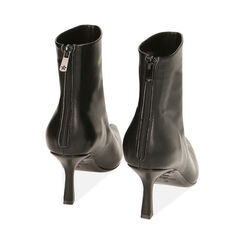 Ankle boots neri, tacco 7,5 cm , Primadonna, 204920401EPNERO035, 003 preview