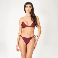 Bikini da donna bordeaux a triangolo, Primadonna, 25L503451LYBORDL, 002a
