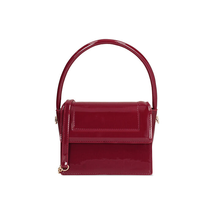 Mini sac femme cerise en vernis, Primadonna, 255130057VECHERUNI