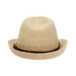 Sombrero beige con encanto veraniego, Primadonna, 27B472510ERBEIGUNI, 004 preview