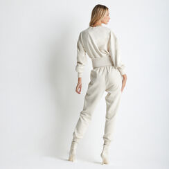Tuta in velluto panna, Abbigliamento, 22C910013MFPANNS, 002 preview
