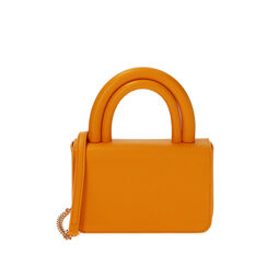 Mini bag a mano arancio, Primadonna, 215124461EPARANUNI, 001a