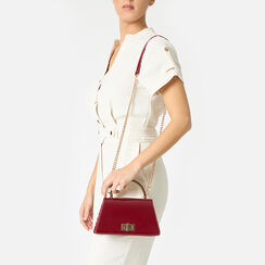 Mini bolsa de mujer cereza en charol, Primadonna, 255126021VECHERUNI, 002a