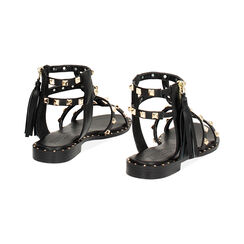 Sandalias planas mujer negras, Primadonna, 254991823EPNERO035, 004 preview