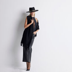 ACCESSORI SCIARPA TESSUTO NERO, Primadonna, 22B447173TSNEROUNI, 001a